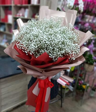 Букет цветов из: Гипсофила в Черногорске