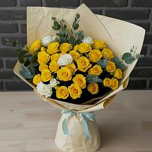 Букет цветов из:  Розы #REPLACE_PRED# Черногорске