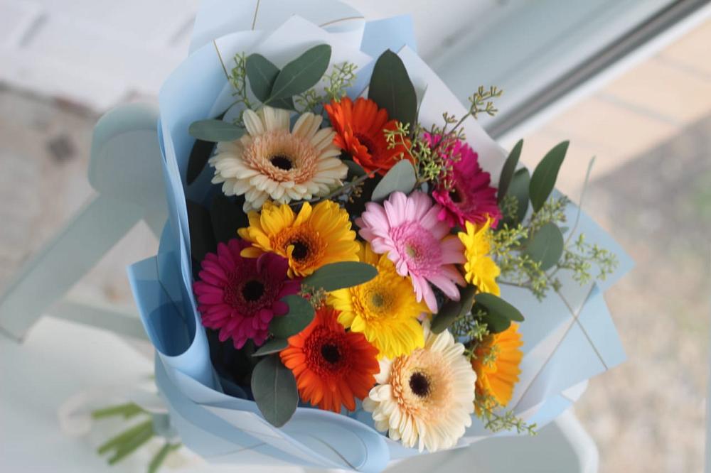 Букет цветов из: Герберы в Черногорске