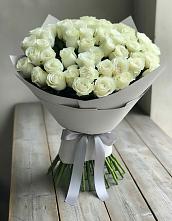 Букет 35 Белых роз #REPLACE_PRED# Черногорске