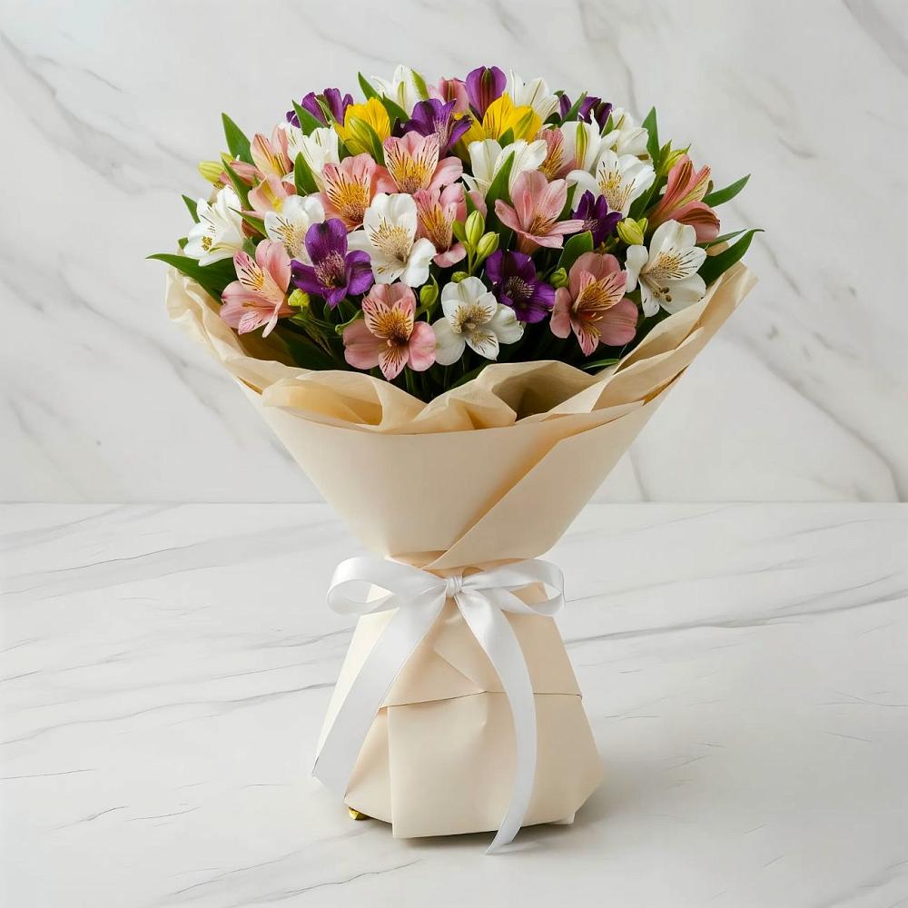 Букет цветов из: Альстромерии в Черногорске