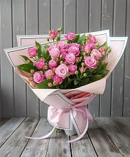 Букет Розовый кустик #REPLACE_PRED# Черногорске