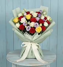 Букет цветов из:  Розы в Черногорске