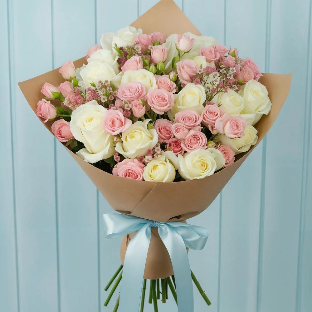 Букет цветов из: Розы в Черногорске