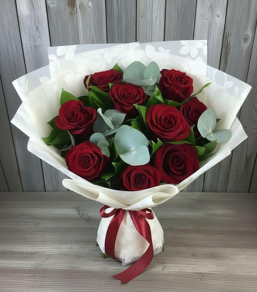 Букет цветов из: Розы в Черногорске