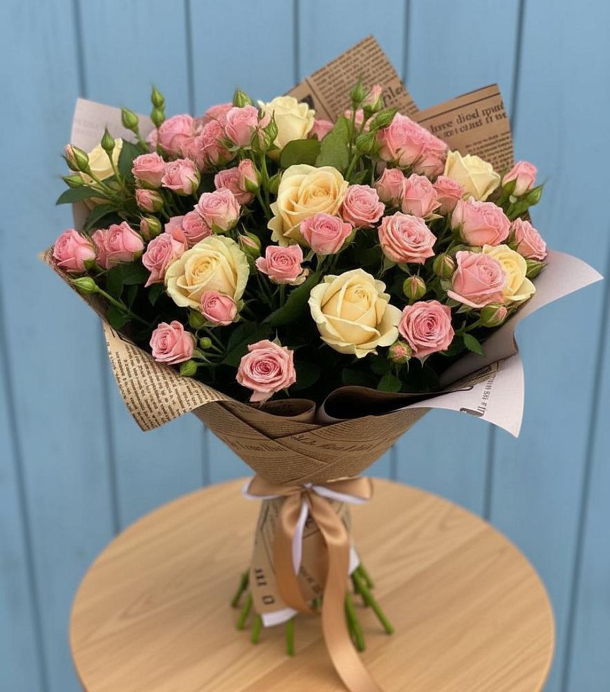 Букет цветов из: Розы в Черногорске