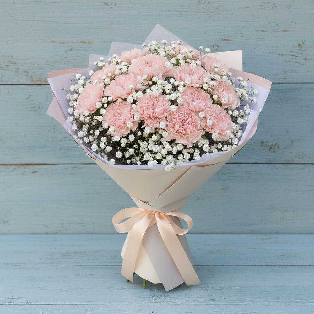 Букет цветов из: Гвоздики в Черногорске