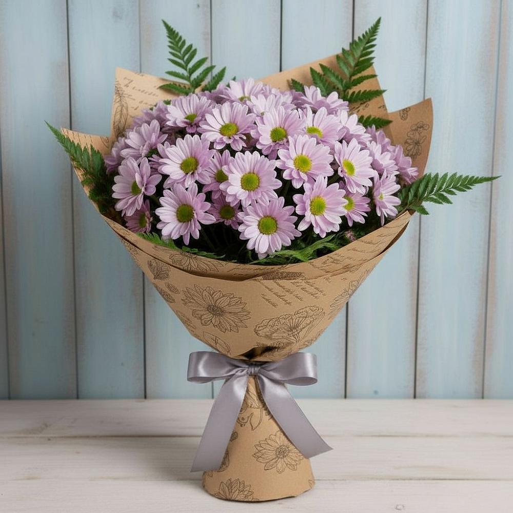 Букет цветов из: Хризантемы в Черногорске