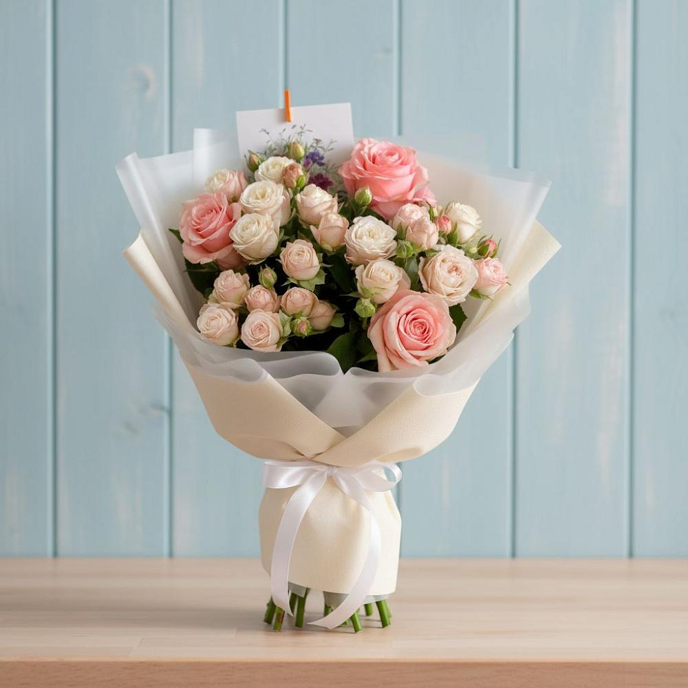 Букет цветов из: Розы в Черногорске