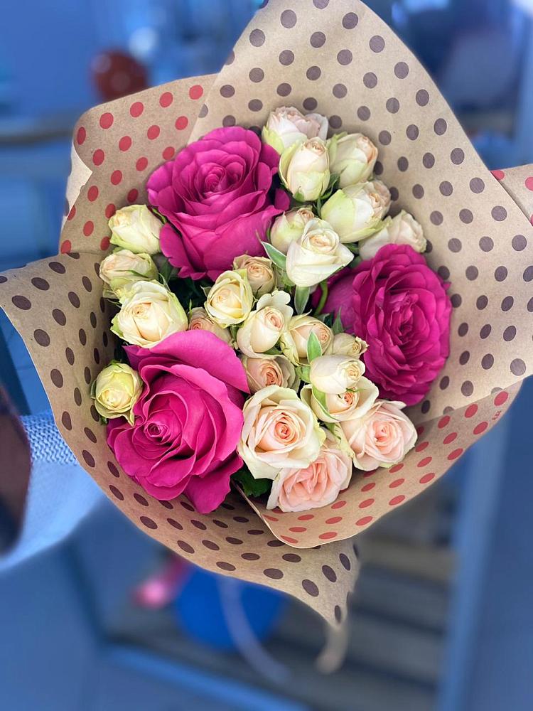 Букет цветов из: Розы в Черногорске