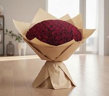 Букет 101 Красная роза в Черногорске