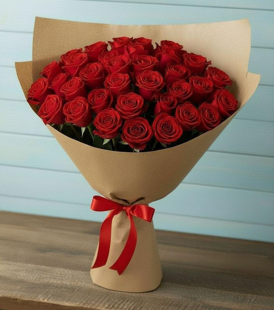 Букет Красные розы Милано в Черногорске