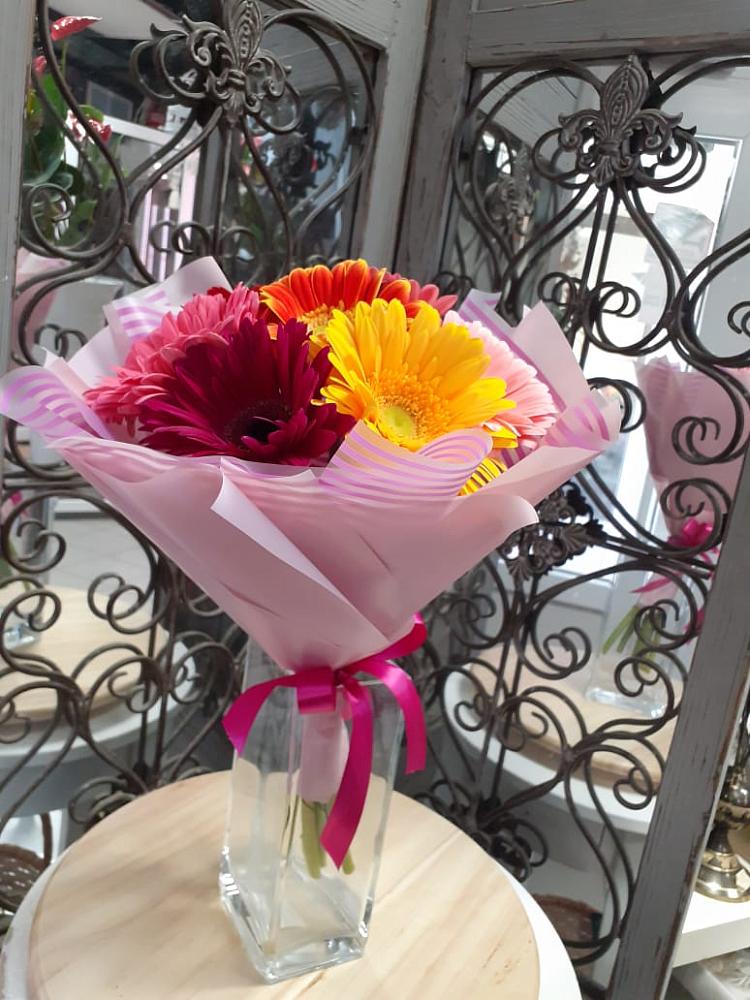 Букет цветов из: Герберы в Черногорске