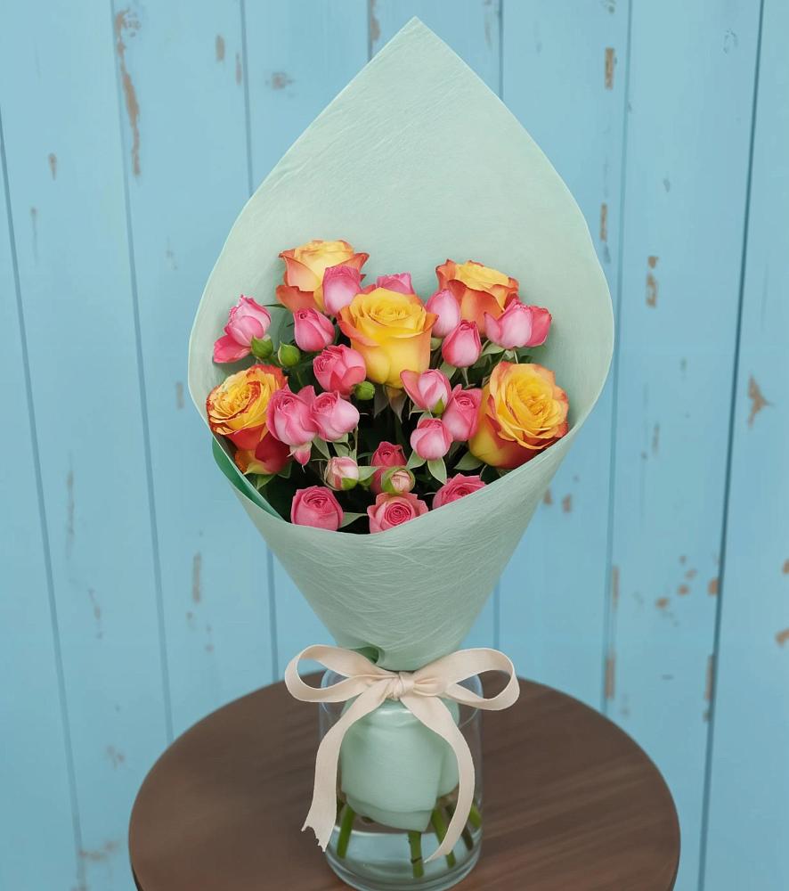 Букет цветов из: Розы в Черногорске