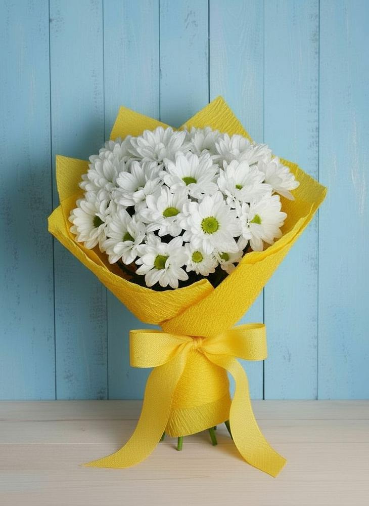 Букет цветов из: Хризантемы в Черногорске