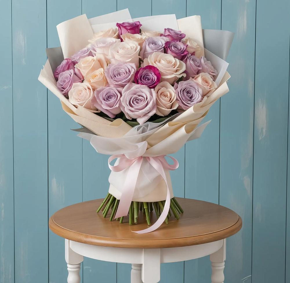 Букет цветов из: Розы в Черногорске