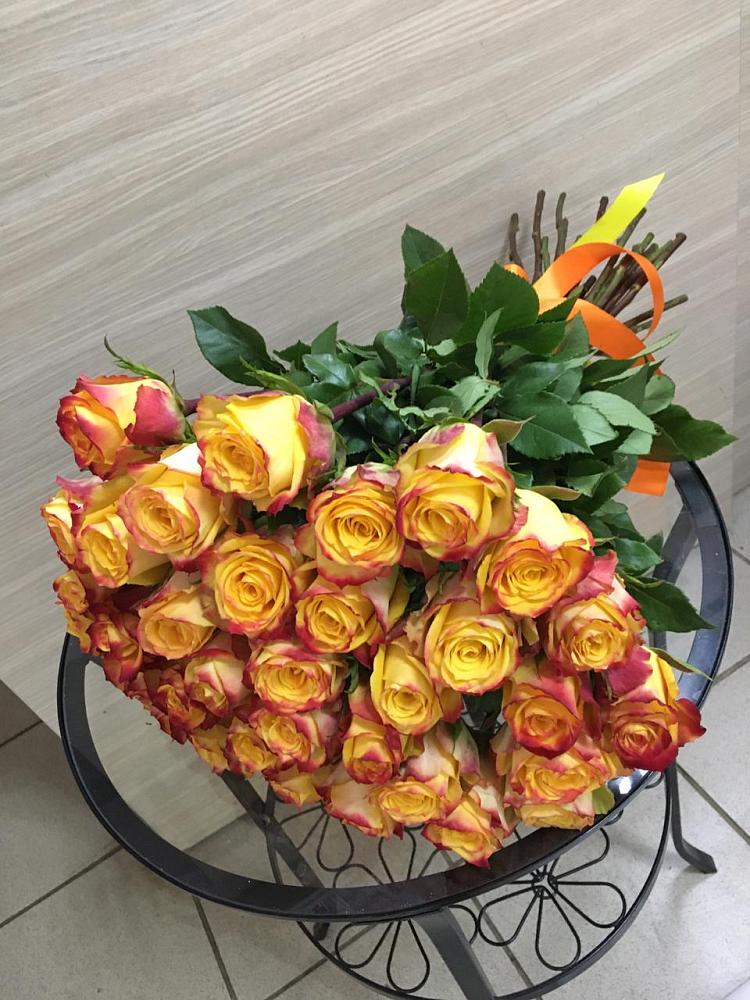 Букет Желтые розы в Черногорске