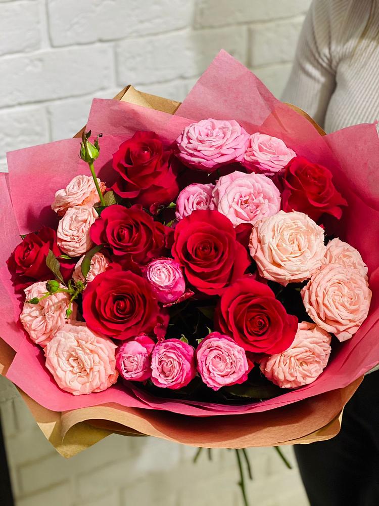 Букет цветов из: Розы в Черногорске