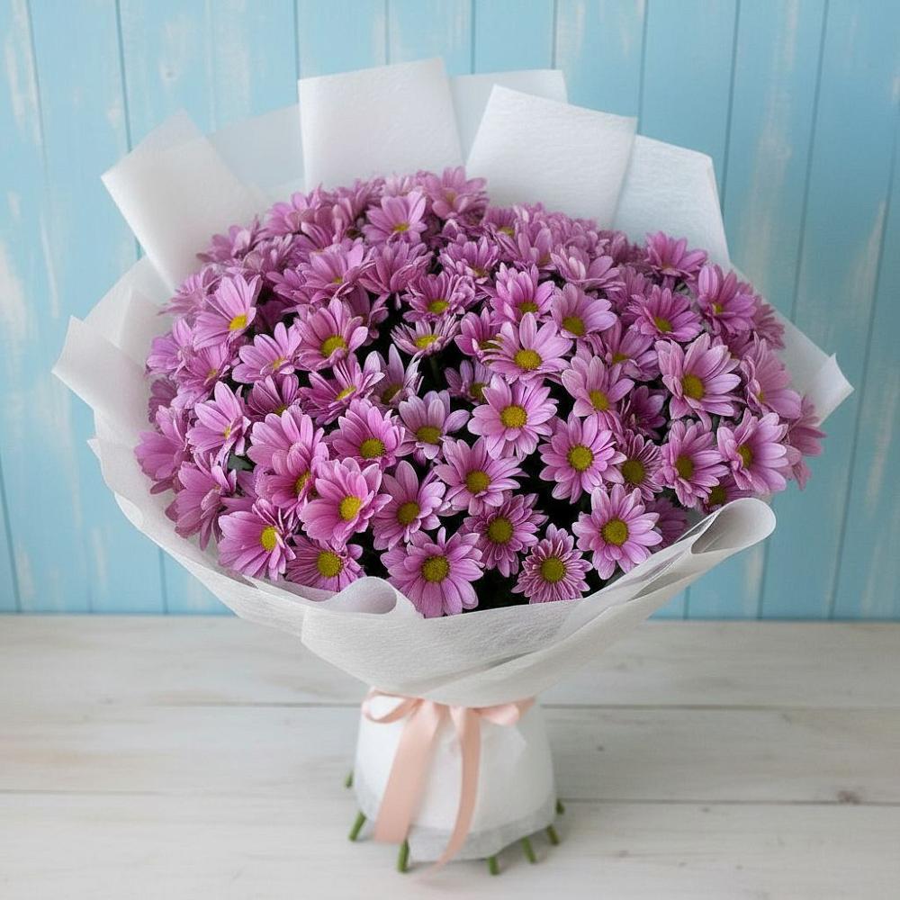 Букет цветов из: Хризантемы в Черногорске