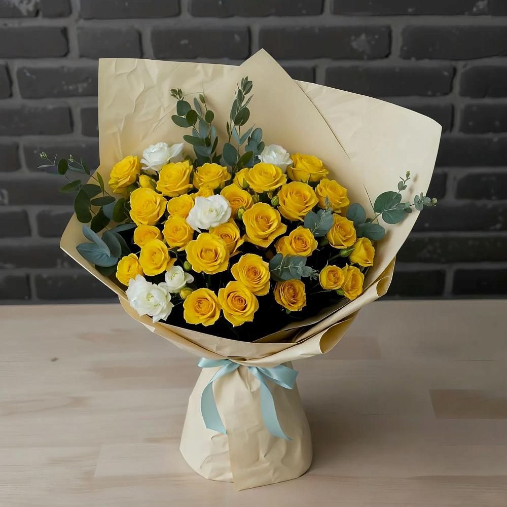 Букет цветов из: Розы в Черногорске